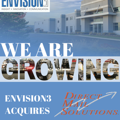 Envision3 Acquires Direct Mail Solutions (DMS)